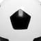 Simple Designs™ 11.5" Soccer Ball Base Table Lamp with White Shade Black Trim